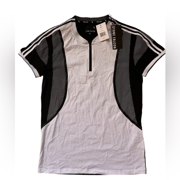 Men’s Stone Falcon Black Zipper Detail Shirt Size Medium NWT small - Picture 1 of 6